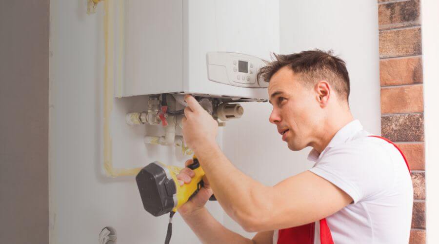 Local tankless water heater installation in Ramer, TN